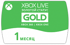 Подписка Xbox Live Gold EU-US на 1 месяц - Золотой статус