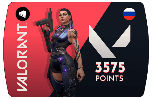 Карта пополнения Valorant Points –  3575 VP