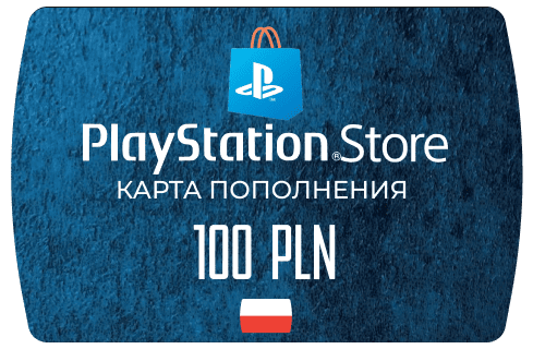 PlayStation Store Карта оплаты 100 zł (PLN/Польша)