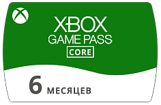 Xbox Game Pass Core 6 месяцев (Индия)