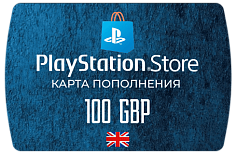 Playstation Store Карта оплаты 100 GBP (Великобритания)