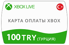 Карта оплаты Xbox Live 100 TRY (ТУРЦИЯ)