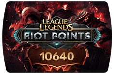 League of Legends - 10640 RP